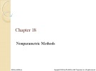 Lecture Business statistics in practice (7/e): Chapter 18 - Bowerman, O'Connell, Murphree