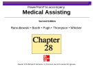 Lecture Medical assisting: Administrative and clinical competencies (2/e) - Chapter 28
