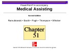 Lecture Medical assisting: Administrative and clinical competencies (2/e) - Chapter 51