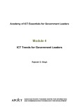 Academy of ICT Essentials for Government Leaders: Module 4 - Rajnesh D. Singh