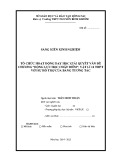 Sáng kiến kinh nghiệm: Tổ chức hoạt động dạy học giải quyết vấn đề chương “động lực học chất điểm”, Vật lí 10 THPT với sự hỗ trợ của bảng tương tác