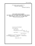 Sáng kiến kinh nghiệm: Dạy học Ngữ Văn theo tinh thần chú trọng phát triển năng lực của học sinh