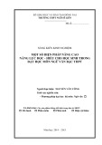 Sáng kiến kinh nghiệm: Một số biện pháp nâng cao năng lực Đọc - hiểu cho học sinh trong dạy học môn ngữ văn bậc THPT