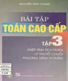  bài tập toán cao cấp (tập 3: phép tính tích phân, lý thuyết chuỗi, phương trình vi phân): phần 2