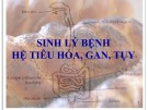 Bài giảng Sinh lý bệnh hệ tiêu hóa, gan, tụy