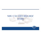 Bài giảng Nhu cầu oxy hóa học (COD)