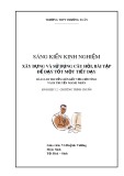 Sáng kiến kinh nghiệm: Xây dựng và sử dụng câu hỏi, bài tập để dạy tốt một tiết dạy