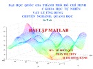 Bài thuyết trình Quang học: Bài tập Matlab