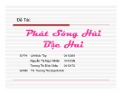 Bài thuyết trình Phát sóng hài bậc hai