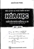  rèn luyện và phát triển tư duy hóa- giải bài toán điểm 8, 9, 10 tập 1 vô cơ