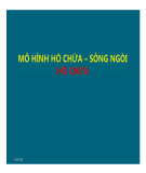 Bài giảng Mô hình hồ chứa - Sông ngoài