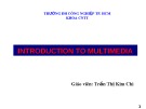 Lecture Introduction to multimedia - Trần Thị Kim Chi