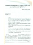 Ứng dụng mô hình SVAR nghiên cứu kênh truyền dẫn tiền tệ và gợi ý chính sách tiền tệ tại Việt Nam