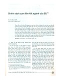 Chính sách cụm liên kết ngành của EU