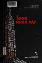  1000 nhân vật lịch sử - văn hóa thăng long: phần 1