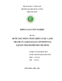 Khóa luận tốt nghiệp: Bước đầu phân tích chiến lược cạnh tranh của khách sạn Continental Saigon - Thành phố Hồ Chí Minh