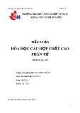 Tiểu luận nhóm: Hóa học các hợp chất cao phân tử