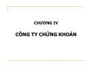 Bài giảng Chứng khoán và thị trường chứng khoán: Chương 4 - ThS. Bùi Huy Tùng