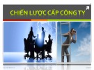 Bài giảng Quản trị chiến lược: Chương 5 - Trần Minh Anh