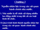 Bài giảng Tổ chức nhân sự hành chính nhà nước: Chương 3 - ThS. Trương Quang Vinh