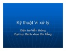 Bài giảng Kỹ thuật Vi xử lý: Chương 4 - Hồ Viết Việt