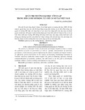 Quản trị trường đại học công lập trong bối cảnh mở rộng tự chủ cơ sở tại Việt Nam