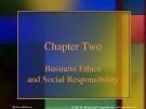 Lecture Business: A changing world (4/e): Chapter 2 - O.C. Ferrell, Geoffrey Hirt