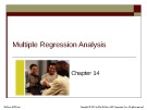 Lecture Basic statistics for business & economics (8/e): Chapter 14 – Lind, Marchal, Wathen