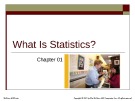 Lecture Basic statistics for business & economics (8/e): Chapter 1 – Lind, Marchal, Wathen