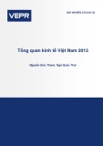 Tổng quan kinh tế Việt Nam 2013