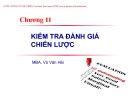 Bài giảng Quản trị chiến lược: Chương 11 - Vũ Văn Hải