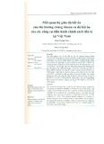 Mối quan hệ giữa độ bất ổn của thị trường chứng khoán và độ bất ổn của các công cụ điều hành chính sách tiền tệ tại Việt Nam