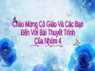 Bài thuyết tình nhóm: Tìm hiểu hệ cơ sở dữ liệu