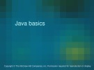 Lecter Java: Program design - Chapter 2: Java basics