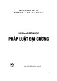 Bài giảng môn học Pháp luật đại cương - ĐH Thủy lợi