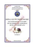 Khóa luận tốt nghiệp: Kế toán doanh thu và xác định kết quả kinh doanh tại khách sạn Hương Giang Resort & Spa - Lê Thảo Vi