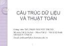 Bài giảng Cấu trúc dữ liệu và thuật toán: Chương 1 - ThS. Phạn Nguyệt Thuần