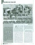 Cần một cuộc cách mạng thực sự như "khoán 10" trong khoa học nông nghiệp, nông thôn