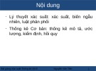 Bài giảng Xác suất thống kê: Chương 1 – Nguyễn Văn Tiến