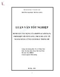 Luận văn tốt nghiệp: Đánh giá tác dụng của Ropivacaine 0,1% phối hợp với Fentanyl 2MCG/ML gây tê ngoài màng cứng giảm đau trong đẻ