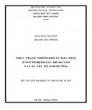 Đề tài tốt nghiệp cử nhân Điều dưỡng hệ VHVL: Thực trạng nhiễm khuẩn mắc phải ở người bệnh sau mổ sọ não và các yếu tố ảnh hưởng