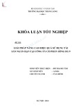 Khóa luận tốt nghiệp: Giải pháp nâng cao hiệu quả sử dụng tài sản ngắn hạn tại Công ty cổ phần Sông Đà 9