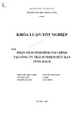 Khóa luận tốt nghiệp: Phân tích tình hình tài chính tại Công ty Tùng Bách