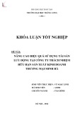 Khóa luận tốt nghiệp: Nâng cao hiệu quả sử dụng tài sản lưu động tại Công ty Trách nhiệm hữu hạn Sản xuất kinh doanh thương mại Minh Hà