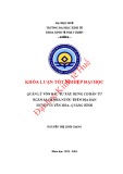 Khóa luận tốt nghiệp: Quản lý vốn đầu tư xây dựng cơ bản từ ngân sách nhà nước trên địa bàn huyện Tuyên Hóa giai đoạn 2011-2015