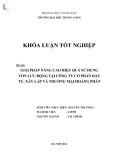 Khóa luận tốt nghiệp: Giải pháp nâng cao hiệu quả sử dụng vốn lưu động tại Công ty Cổ phần đầu tư, Xây lắp và Thương mại Hoàng Phát