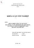 Khóa luận tốt nghiệp: Hoàn thiện công tác kế toán bán hàng và xác định kết quả bán hàng tại Công ty TNHH Phú Đức