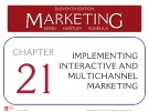 Lecture Marketing (11/e): Chapter 21 – Kerin, Hartley, Rudelius