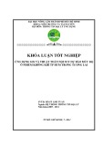 Khóa luận tốt nghiệp Hệ thống thông tin địa lý: Ứng dụng GIS và thuật toán nội suy dự báo mức độ ô nhiễm không khí TP HCM trong tương lai