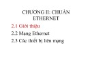 Bài giảng Chương 2: Chuẩn Ethernet